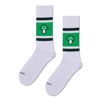 Happy Socks Mushroom Stripe Sneaker Sock