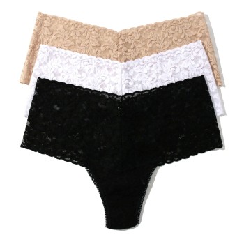 3-Pack Hanky Panky Retro Lace Thong 