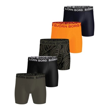 5-Pack Björn Borg Sports Microfiber Boxer Trunks