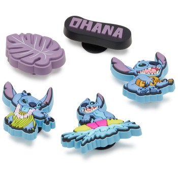 5-Pack Crocs Jibbitz Stitch Tropical