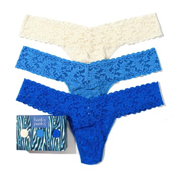 6-Pack Hanky Panky Low Rise Lace Thong  D2