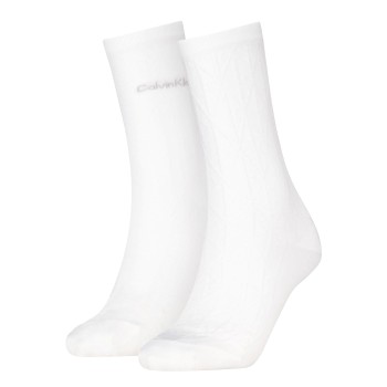 2-Pack Calvin Klein Soft Cotton Stretch Crew Socks