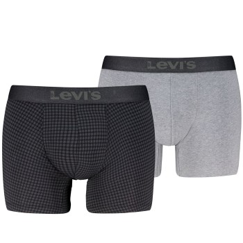 2-Pack Levis Boxer Briefs Cotton Check