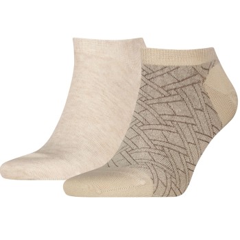 2-Pack Tommy Hilfiger Cotton Sneaker Socks Patterned