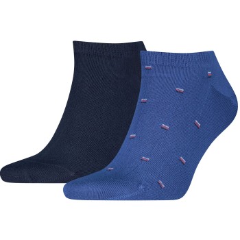 2-Pack Tommy Hilfiger Cotton Sneaker Socks Small Pattern