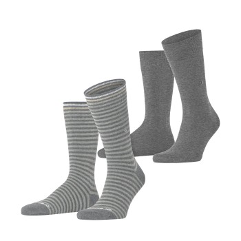 2-Pack Burlington Everyday Stripe Socks 