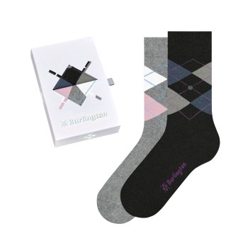 Burlington Argyle Gift Box Women Socks