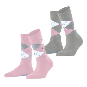 2-Pack Burlington Everyday Argyle Women socks