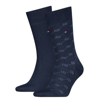 2-Pack Tommy Hilfiger Men Flag AOP Sock