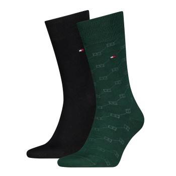 2-Pack Tommy Hilfiger Men Flag AOP Sock