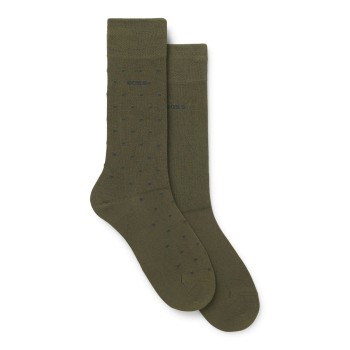 2-Pack BOSS Mini Dots Bamboo Socks