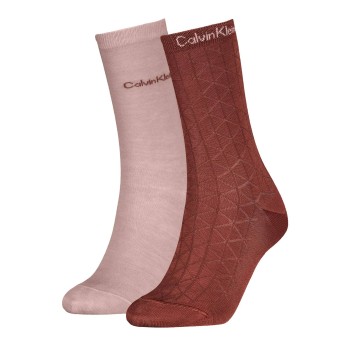 2-Pack Calvin Klein Women Pattern Socks