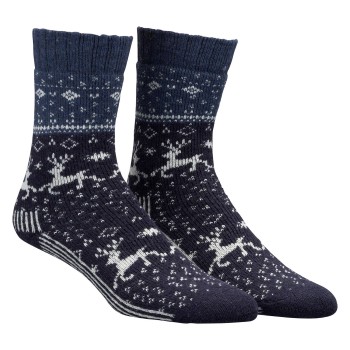 Damella Wool Socks With Pattern