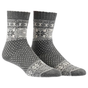 Damella Wool Socks With Pattern
