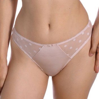 Sassa Dotted Mesh Thong