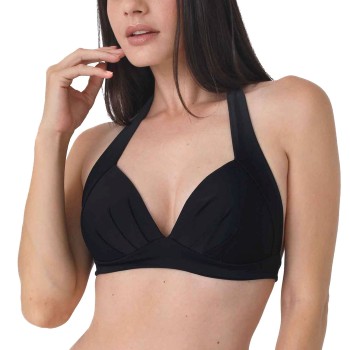 Sassa Basic Black Halter Bikini Top