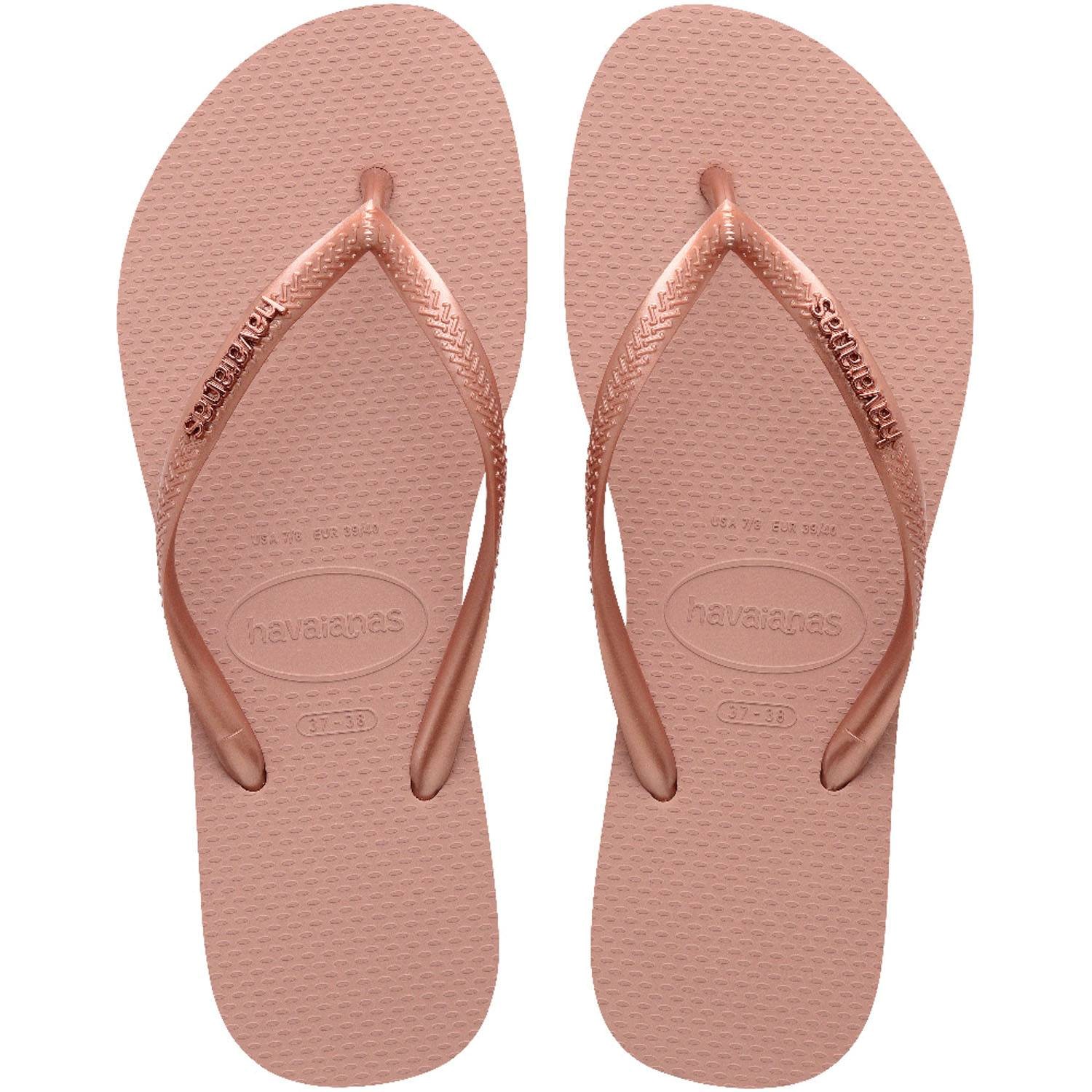 Havaianas Slim Logo Metallic