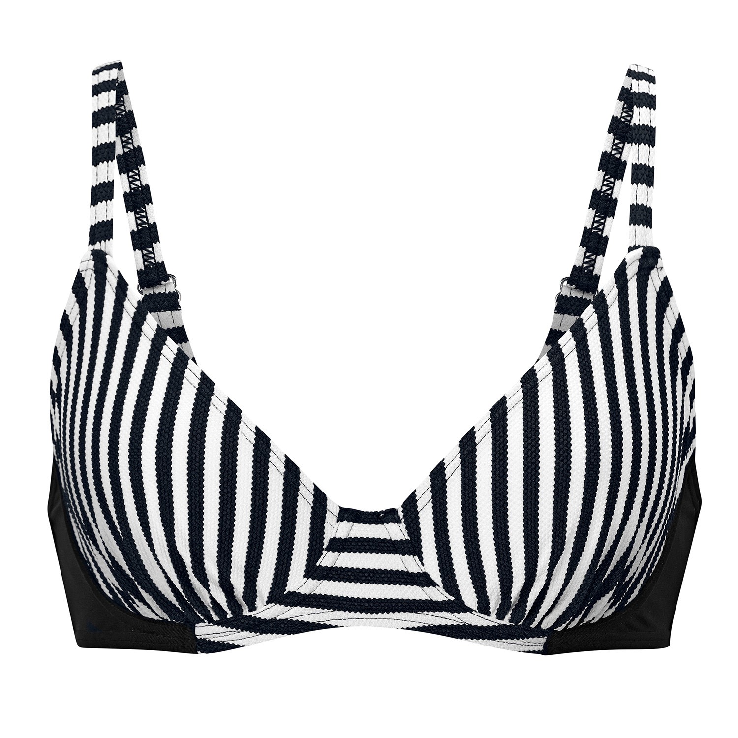 Abecita Salt and Pepper Wire Bra