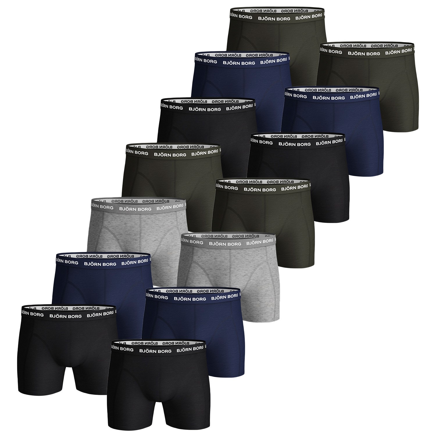 Björn Borg Essential Boxer Shorts Sammy Solid
