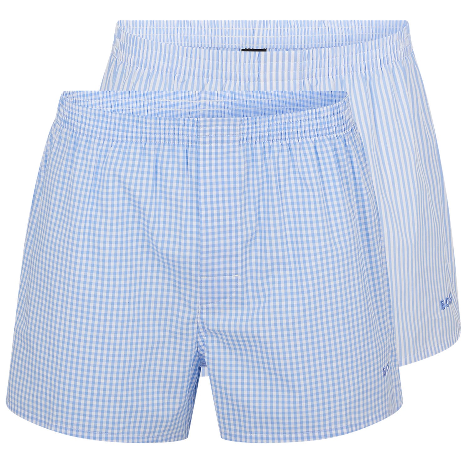 BOSS Woven Boxer Shorts With Hidden Fly