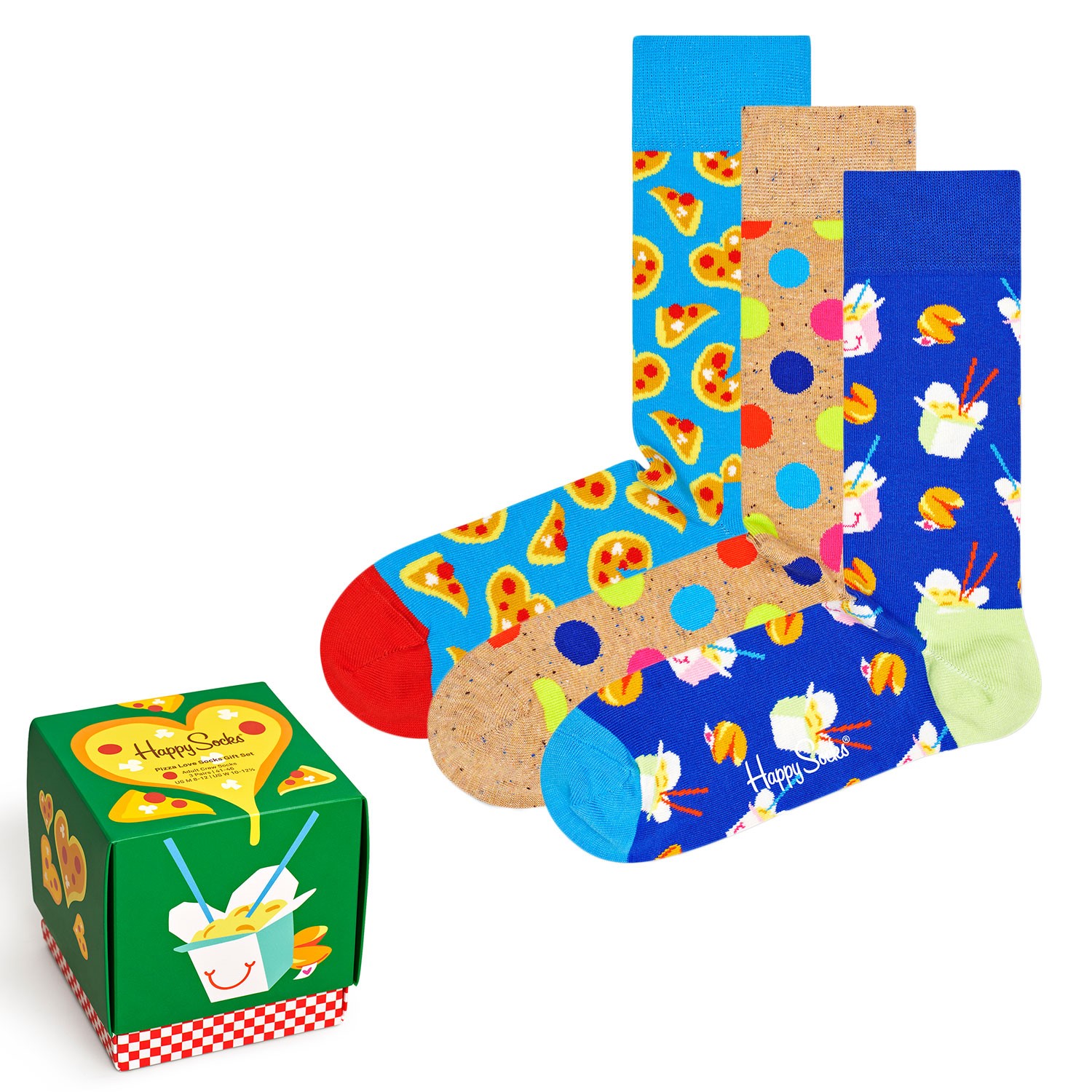 Happy Socks Pizza Love Sock Gift Box