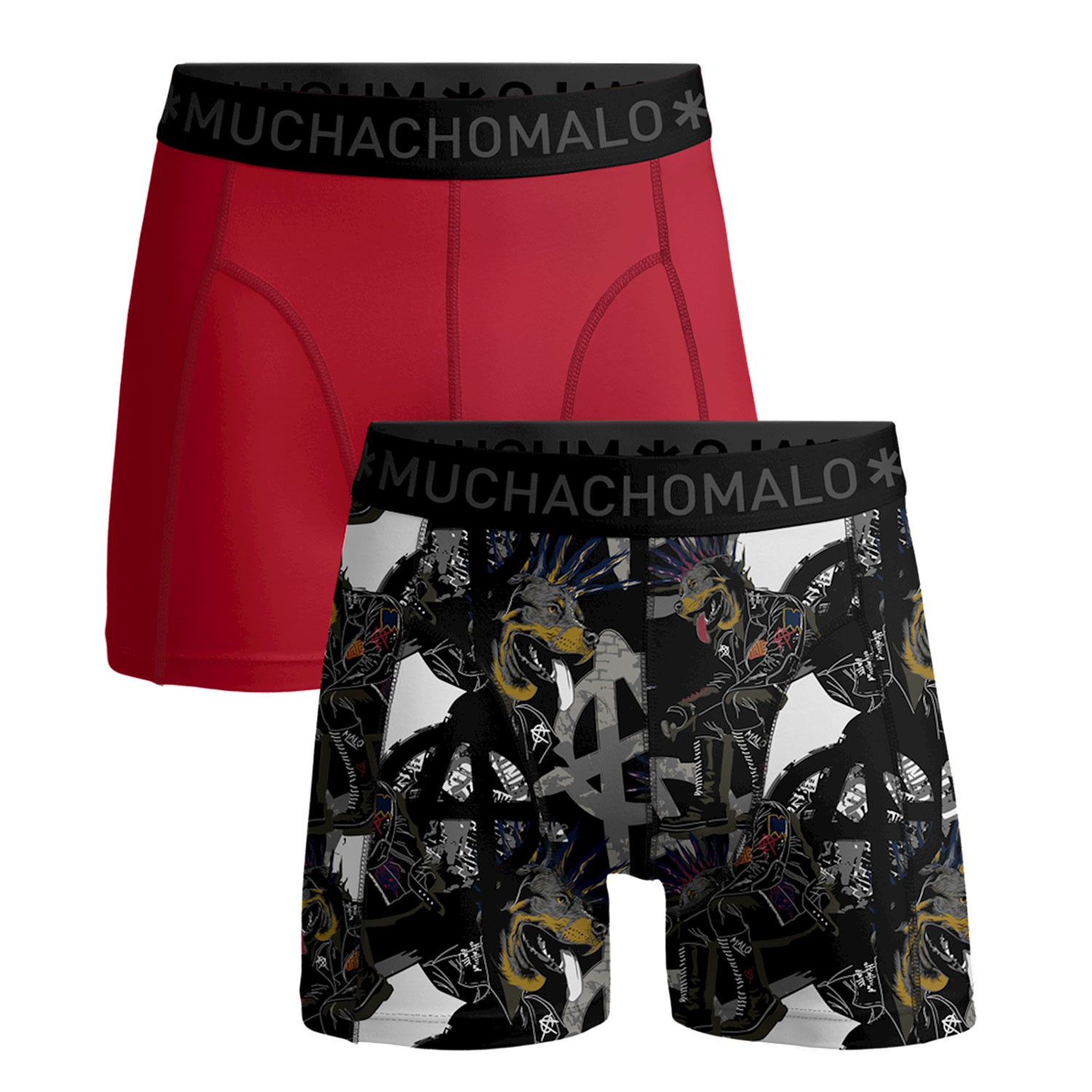 Muchachomalo Cotton Stretch Punk Boxer