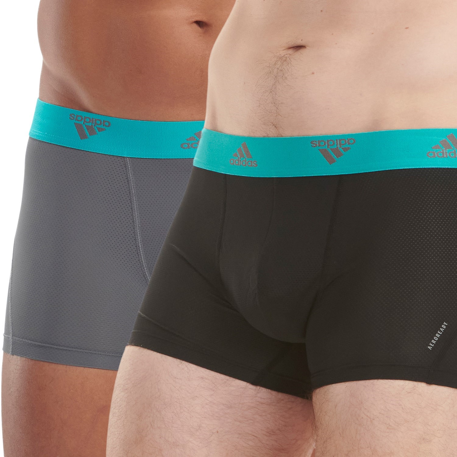 2-Pack Adidas Active Micro Flex Vented Cyclist Boxer Svart