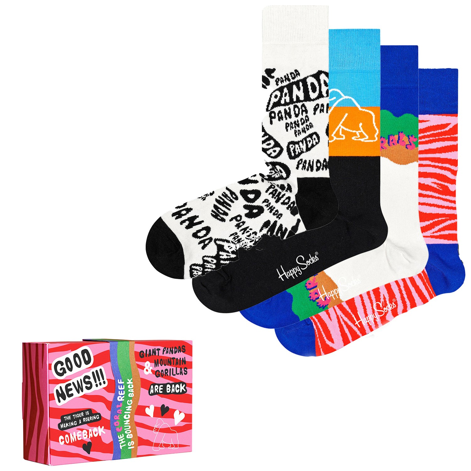 Happy Socks WWF Gift Box 