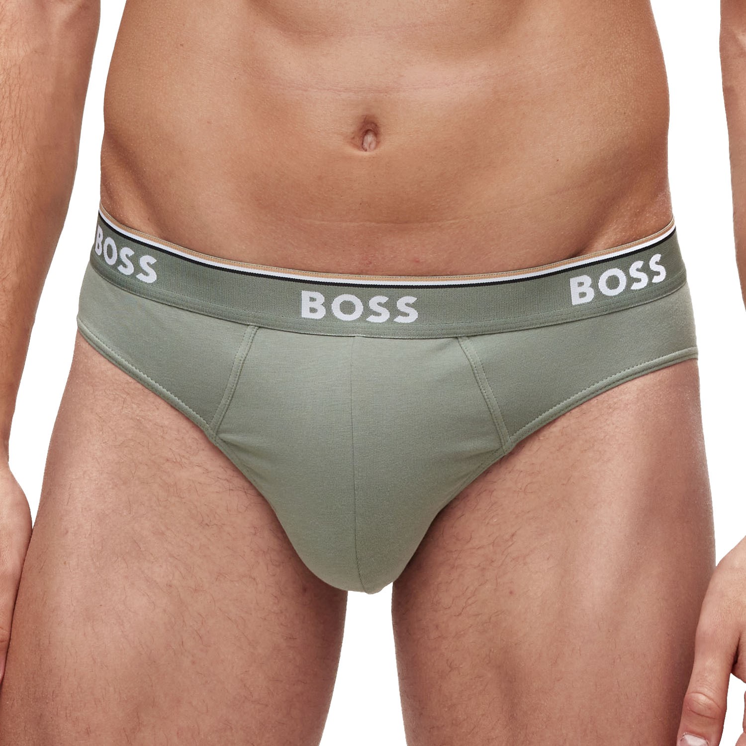 BOSS Solid Cotton Power Brief
