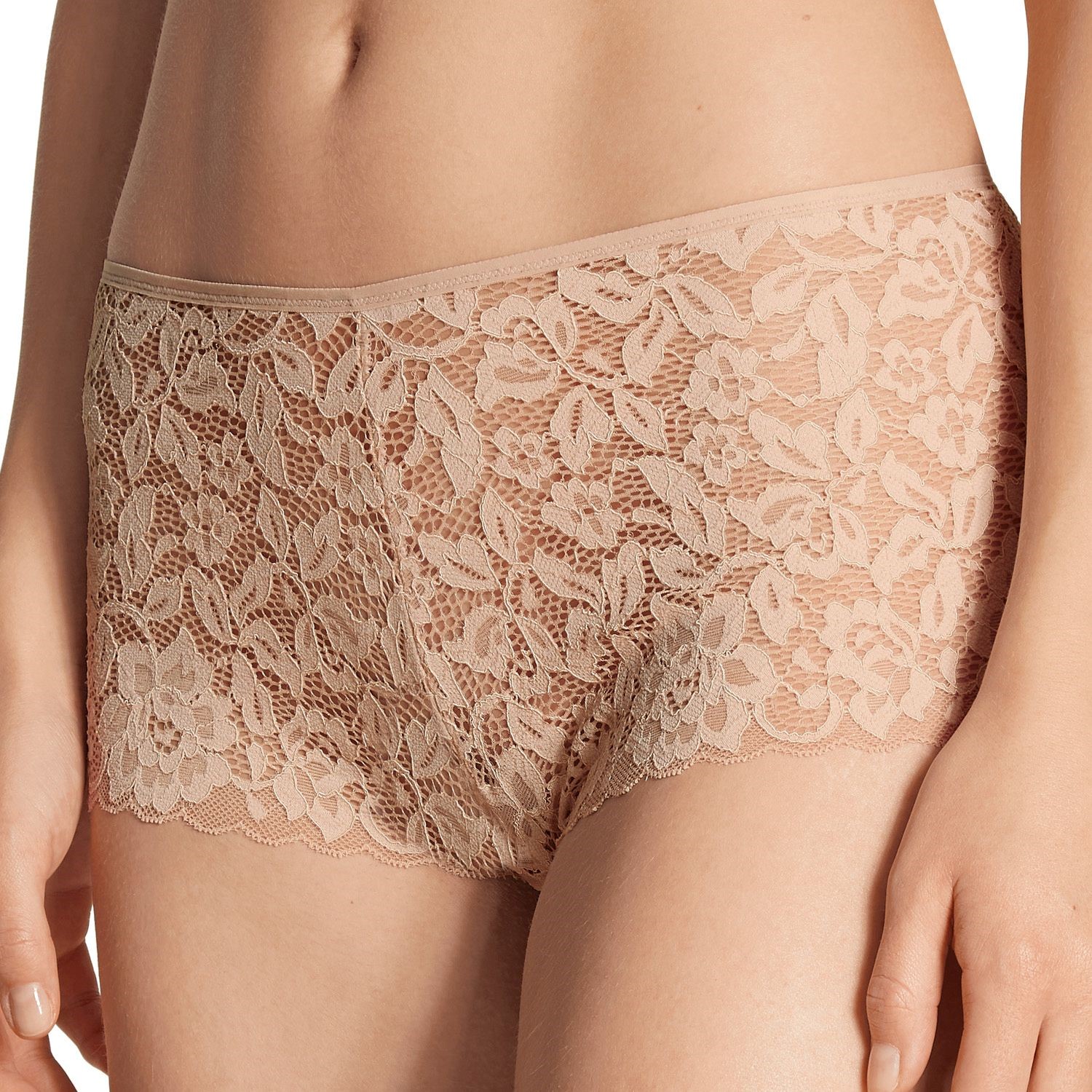 Calida Natural Comfort Lace Hipster Panty