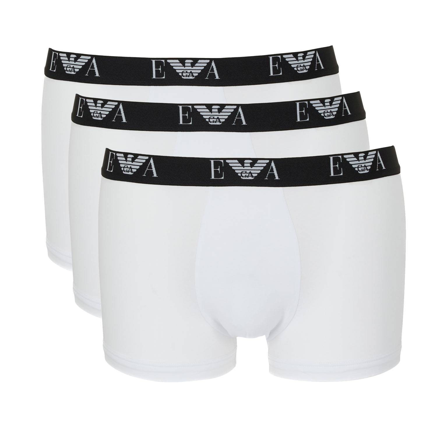 Armani Stretch Jersey Boxer With Logo