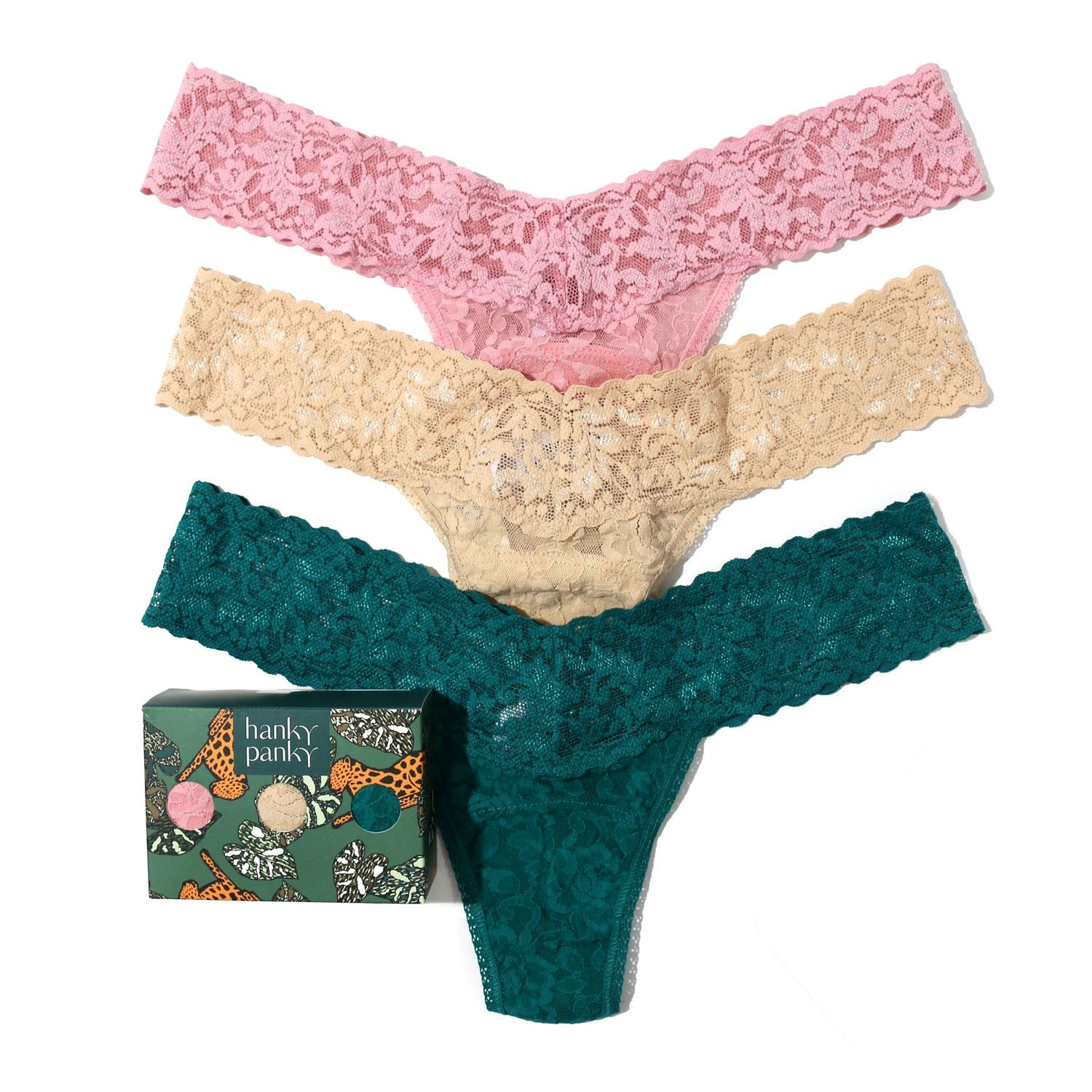 Hanky Panky Low Rise Lace Thong  D2