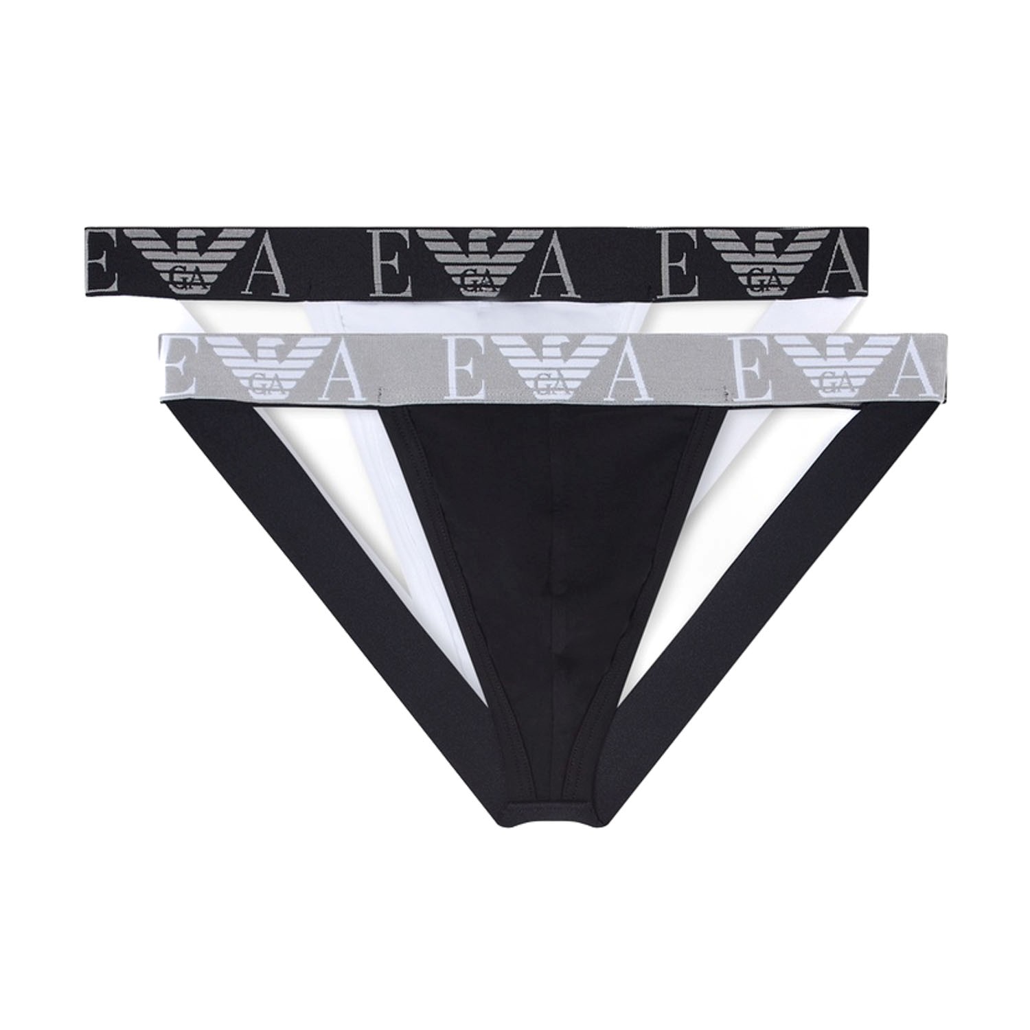 Armani Cotton Logo Jockstraps