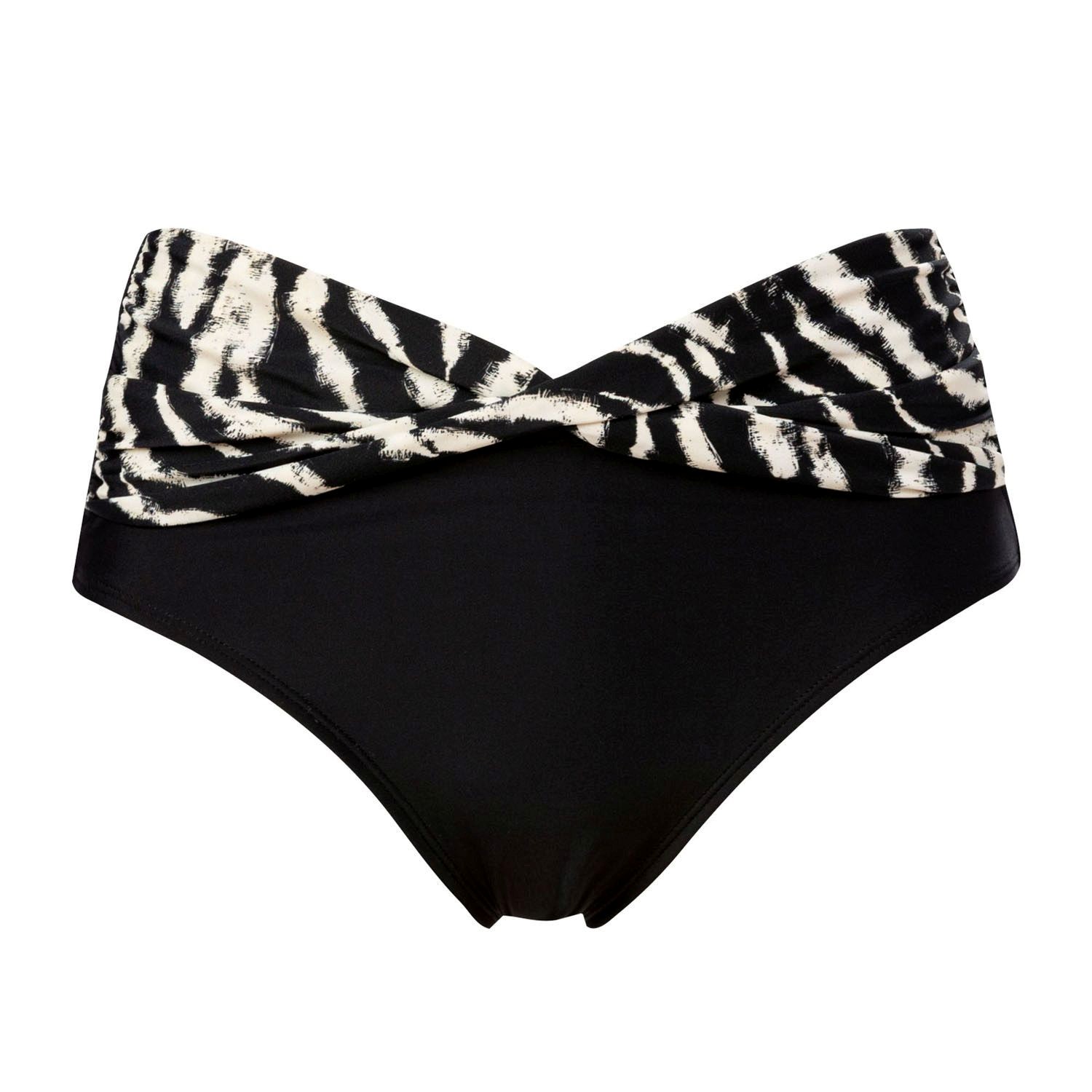 Trofe Artbrush Bikini Midi Brief