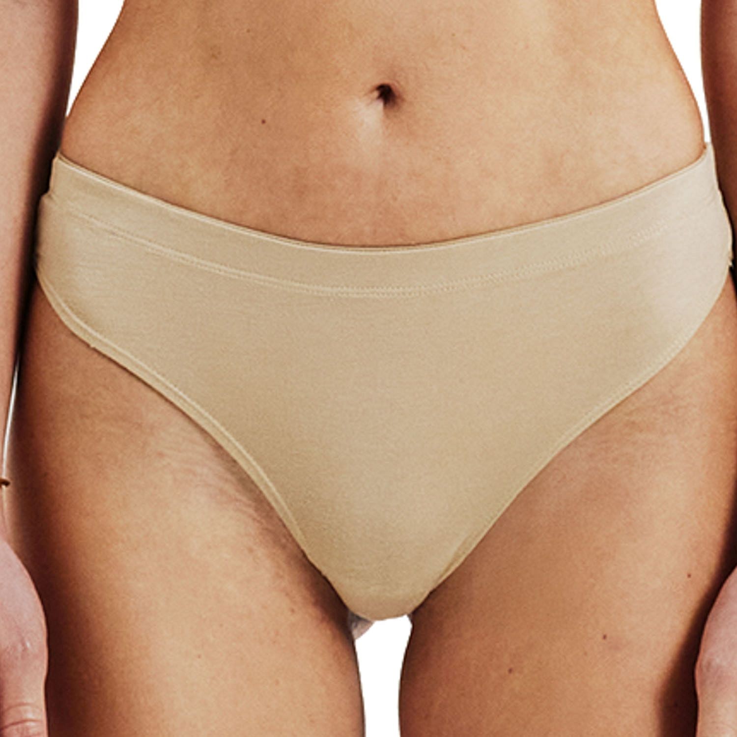 Bread and Boxers Cotton Thong