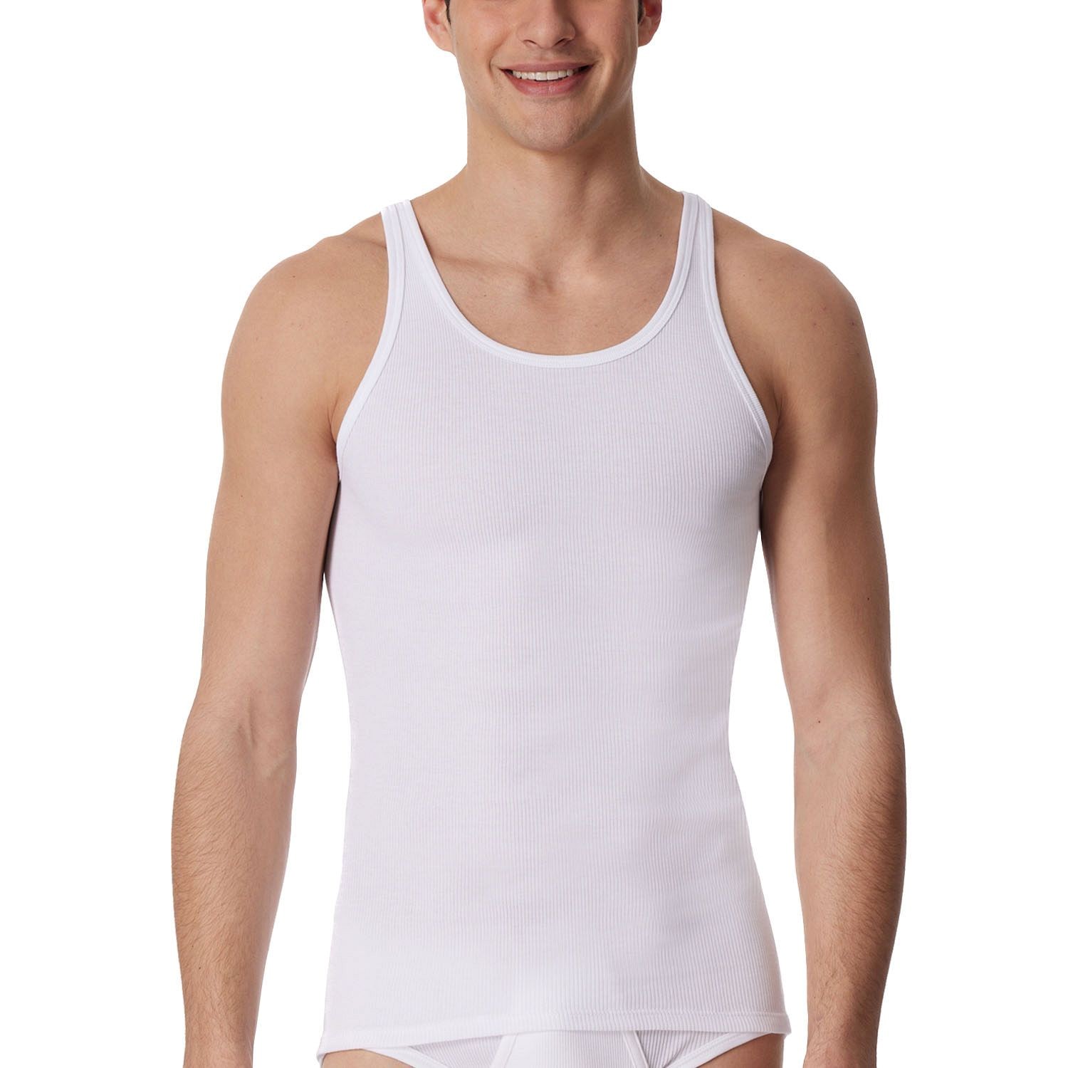 Schiesser Double Rib Undershirt 3XL-6XL