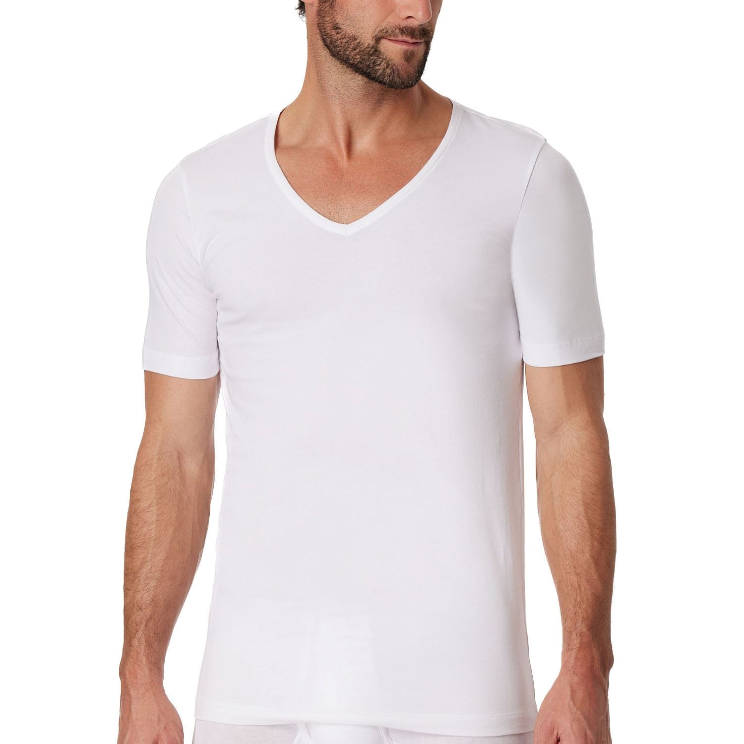 Schiesser Organic Cotton V-Neck 3XL-4XL