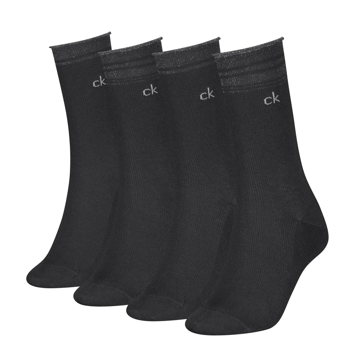 Calvin Klein Women Lurex Stripe Socks Gift Box