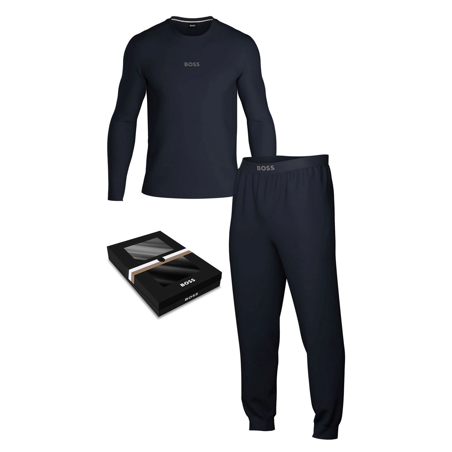 BOSS Xmas Long Pyjama Set
