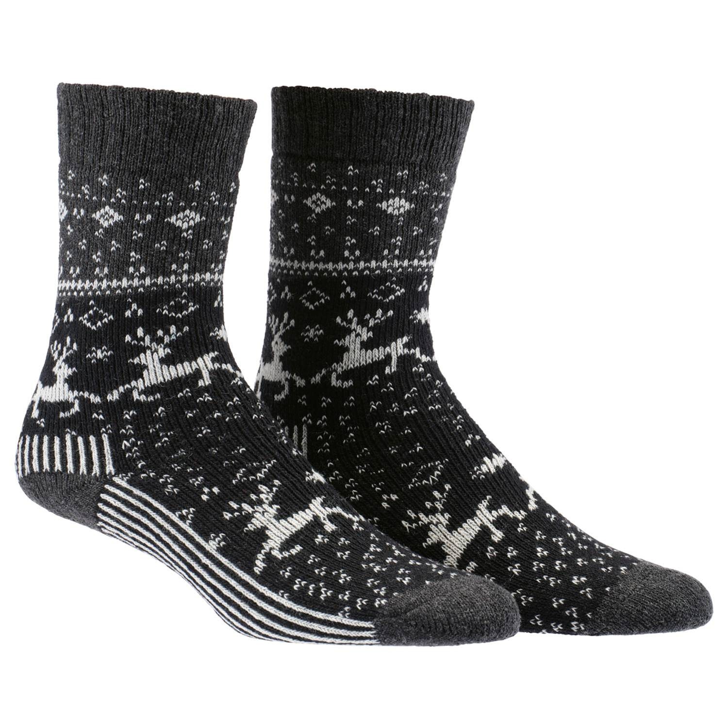 Damella Wool Socks With Pattern
