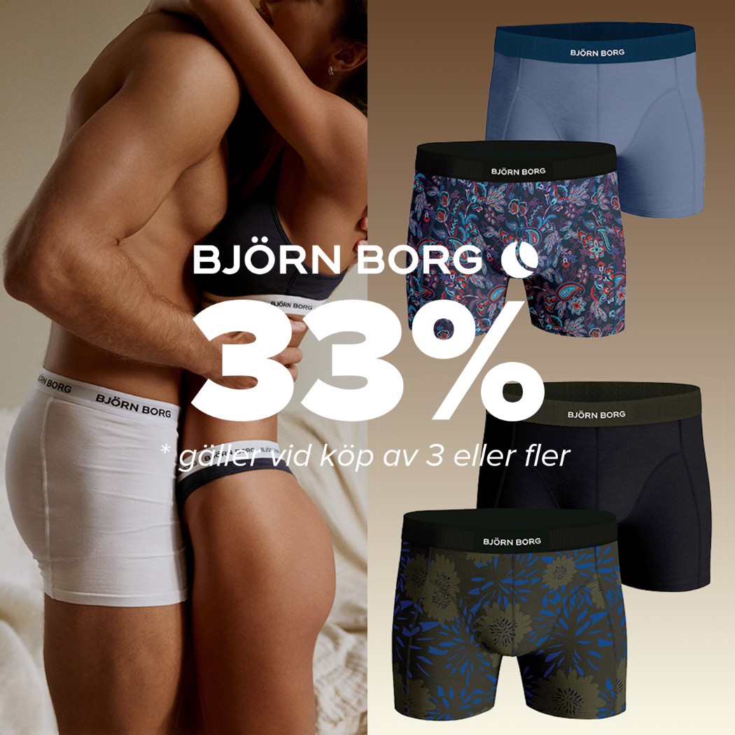 Bjorn borg 33% 