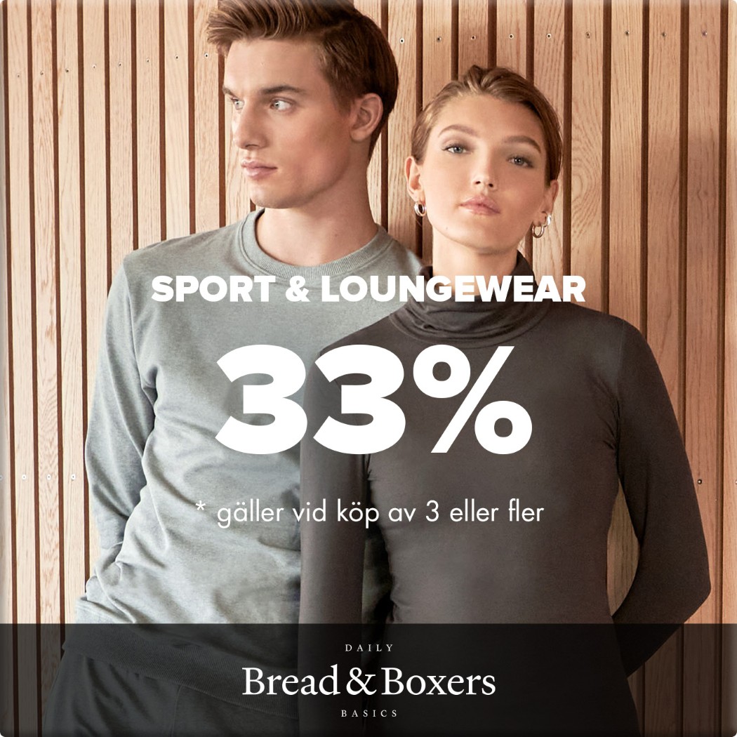 Bread and boxers 33%- Gasello.se