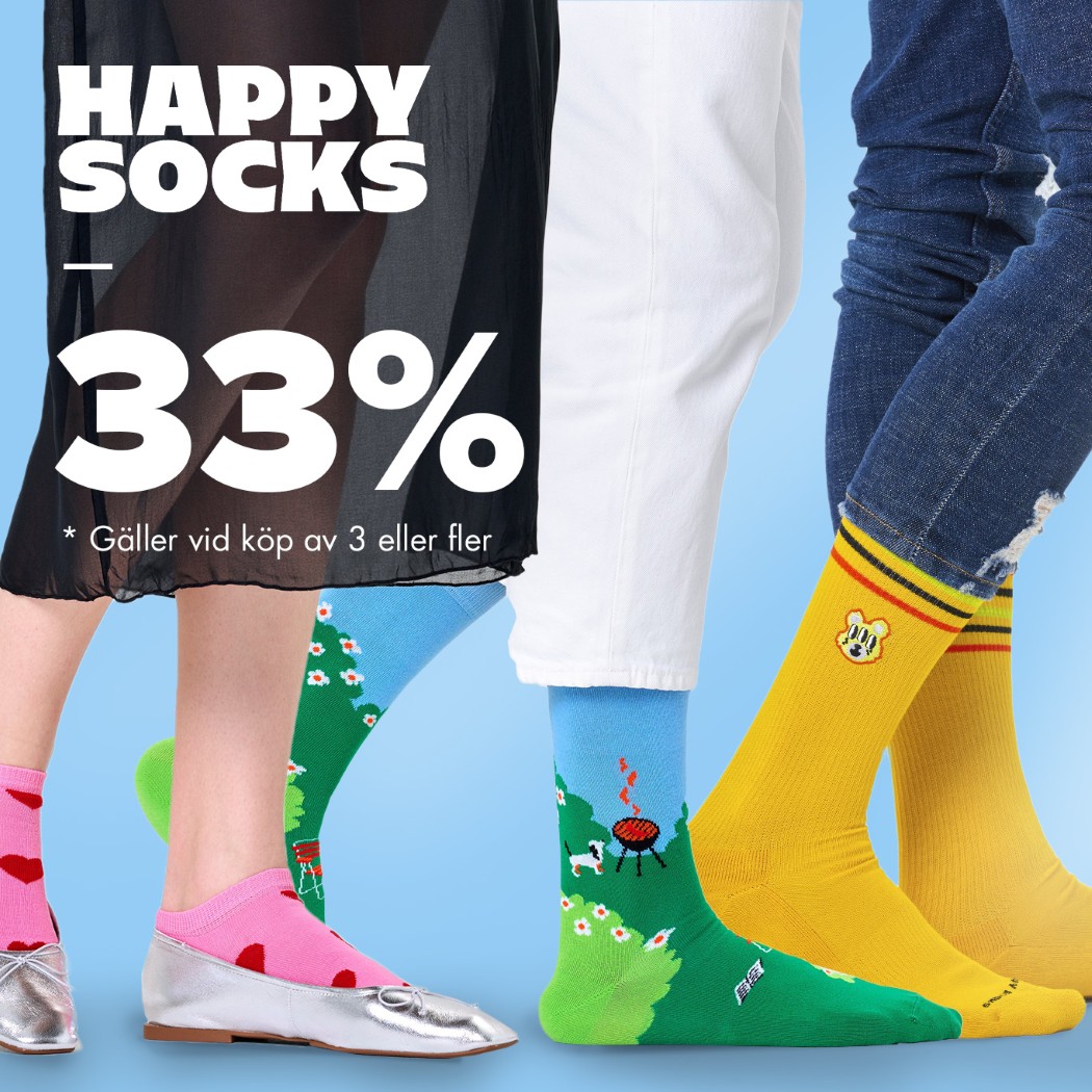 Happy socks 33%