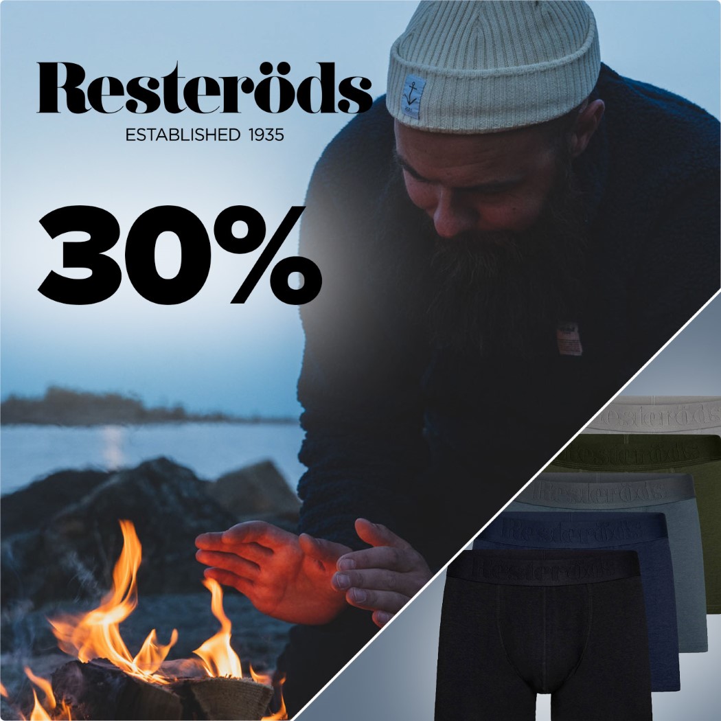 Resterods 30%